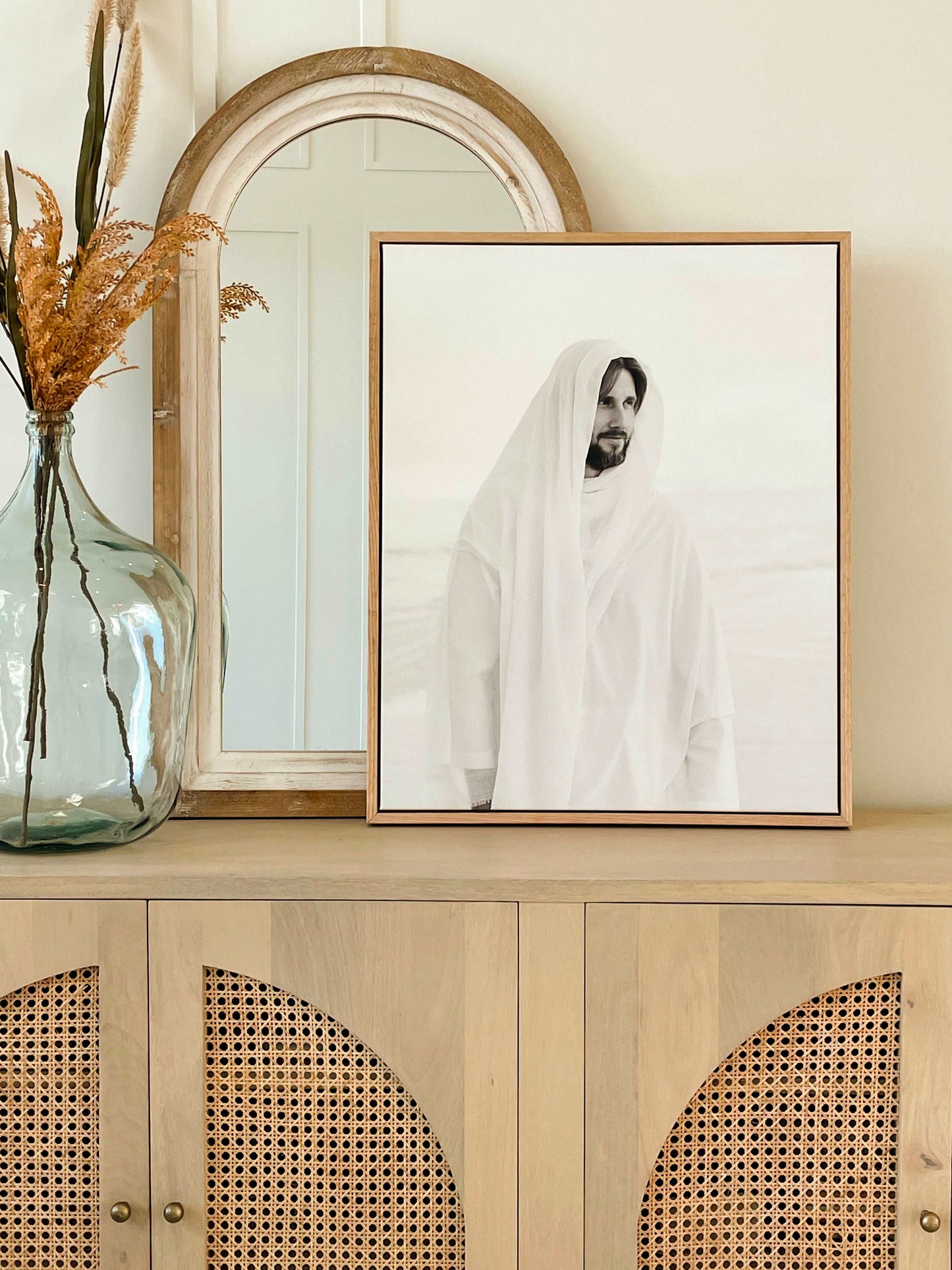 Be Still My Soul Portrait of Jesus Christ, Faith Based Modern Art