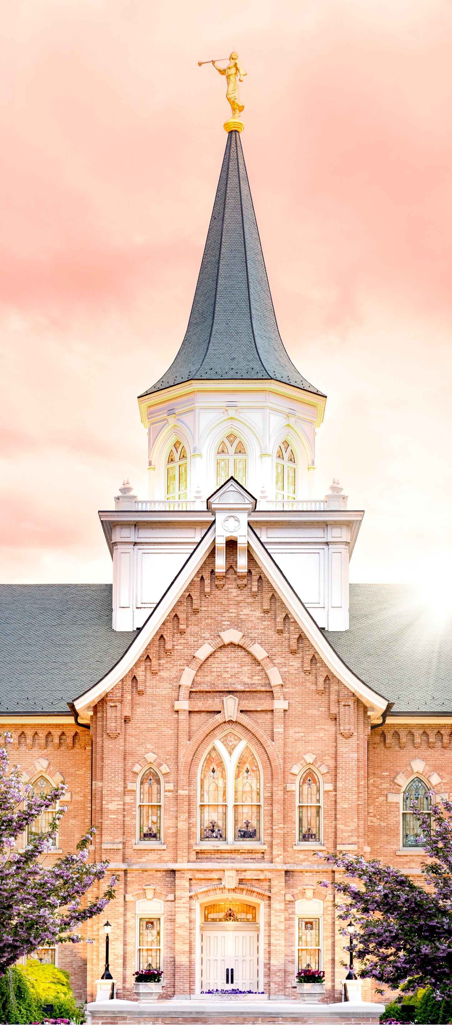 Provo City Utah Temple "Pillar of Light"