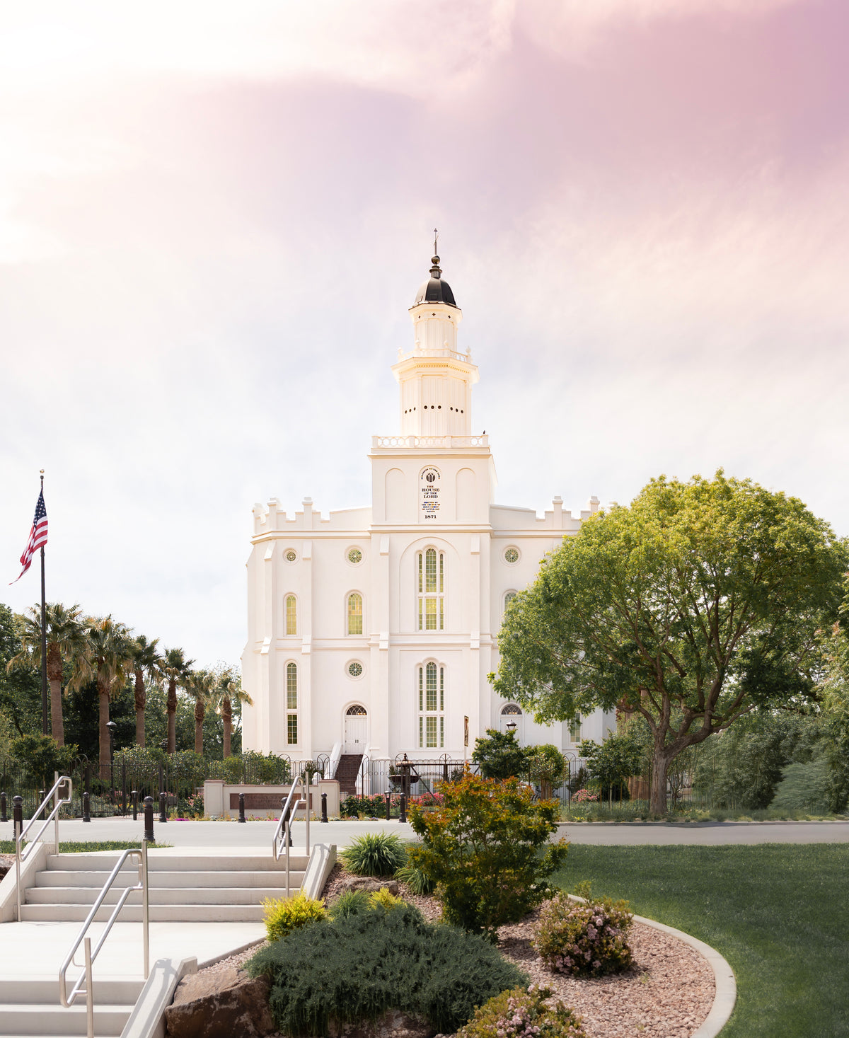 St. George Utah Temple "Kindly Light"