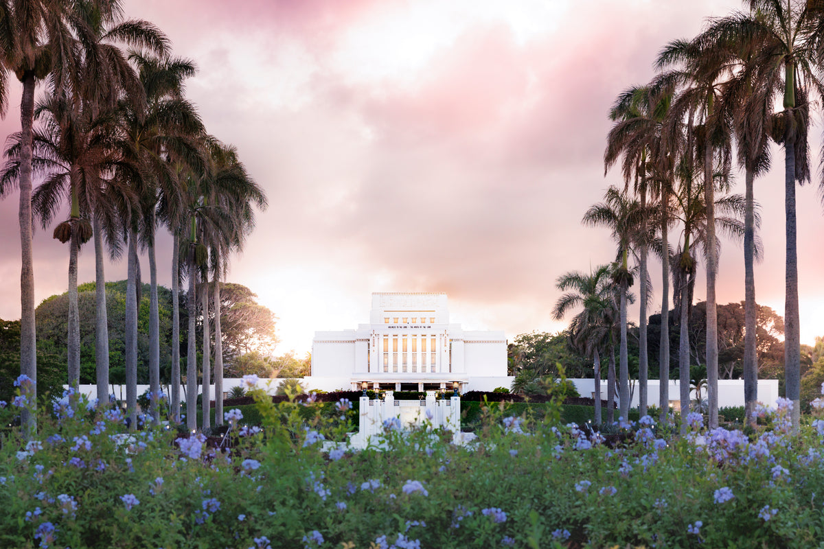 Laie, Hawaii Temple "Heavenly Storm"