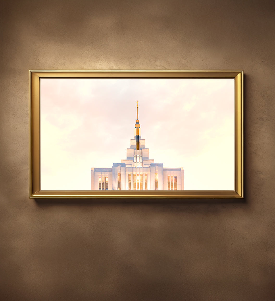 Saratoga Springs Utah Temple "Morning Glory"
