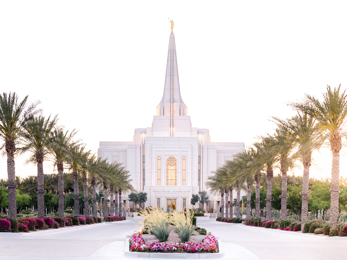 Gilbert, Arizona Temple  "Summer Splendor"